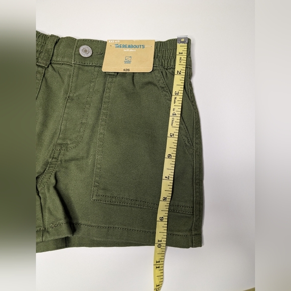 NWT Thereabouts Girls XXS (4/5) Twill Short Cypress Green 'Comfort Stretch' - Picture 9 of 11